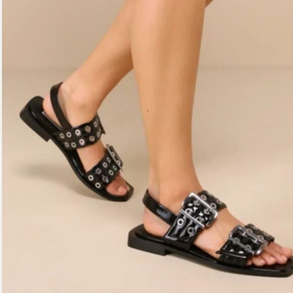BRAND NEW FOREVER  DOUBLE BUCKLE FLAT SANDAL G1 - Picture 1 of 14